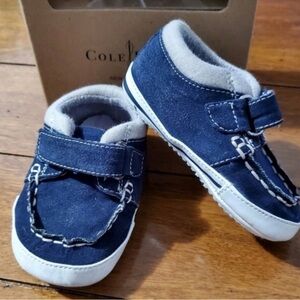 Cole Haan Mini Cory Casual Navy Crib Shoes Baby 4